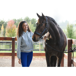 Moletom com capuz Dublin Camille Cinza mesclado Cinzento Moletom com capuz Dublin Camille Cinza mesclado Cinzento