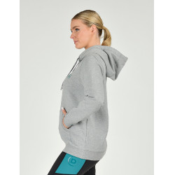 Moletom com capuz Dublin Camille Cinza mesclado Cinzento Moletom com capuz Dublin Camille Cinza mesclado Cinzento