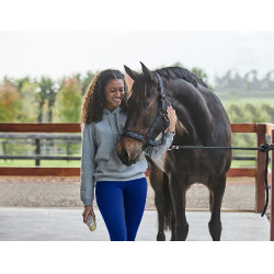 Moletom com capuz Dublin Camille Cinza mesclado Cinzento Moletom com capuz Dublin Camille Cinza mesclado Cinzento