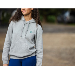 Moletom com capuz Dublin Camille Cinza mesclado Cinzento Moletom com capuz Dublin Camille Cinza mesclado Cinzento