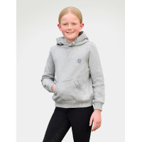 Camisola com capuz Dublin infantil Camille Cinza mesclado Cinzento