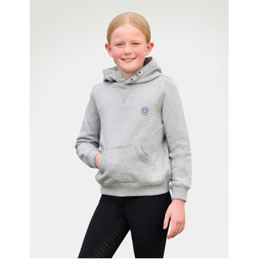 Camisola com capuz Dublin infantil Camille Cinza mesclado Cinzento