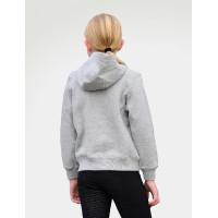 Camisola com capuz Dublin infantil Camille Cinza mesclado Cinzento