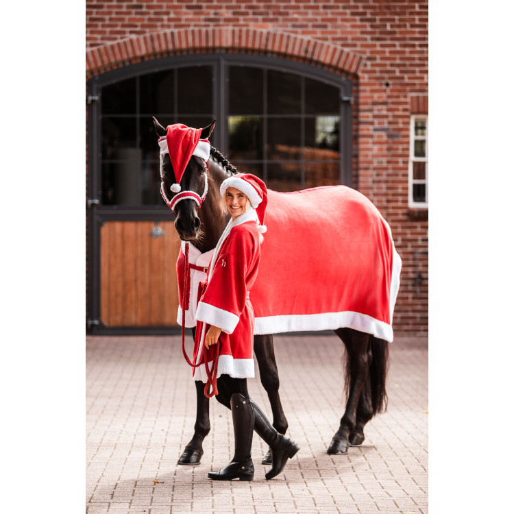 Boné de Natal para cavalo Horze Boné de Natal para cavalo Horze