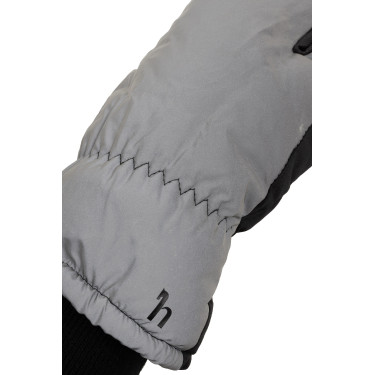 Luvas refletoras de 3 dedos Horze Prata refletivo