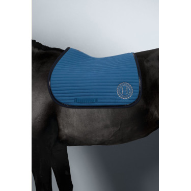Tapis de selle Rider Harcour Karembar Bleu français
