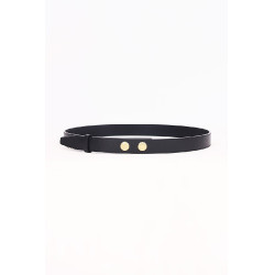 Cinto Harcour Branco Preto