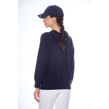 Suéter Harcour Santa feminino Marinho Azul-marinho