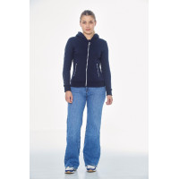 Casaco com zíper Harcour Sworm feminino Marinho Azul-marinho Casaco com zíper Harcour Sworm feminino Marinho Azul-marinho