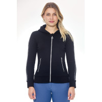 Casaco com zíper Harcour Sworm feminino Preto