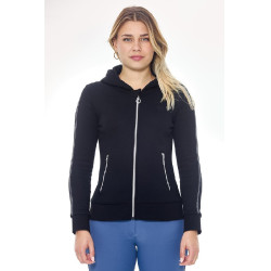Casaco com zíper Harcour Sworm feminino Preto