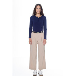 Camiseta de manga comprida feminina Harcour Pipalo Marinho Azul-marinho Camiseta de manga comprida feminina Harcour Pipalo Marinho Azul-marinho