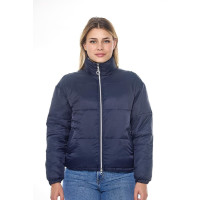 Casaco Harcour Janari Puffer feminino Marinho / prateado Azul Casaco Harcour Janari Puffer feminino Marinho / prateado Azul