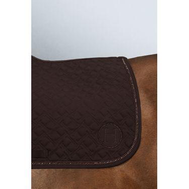 Almofada de Sela Harcour Saphir Castanho escuro