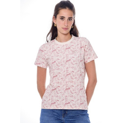 Camiseta Harcour Tabatha Jouy Amarelo