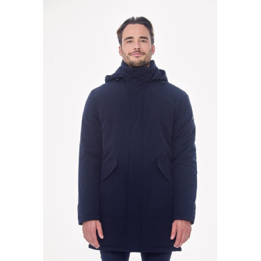 Parka longa Harcour Paulin Homem Marinho Azul-marinho