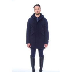 Parka longa Harcour Paulin Homem Marinho Azul-marinho