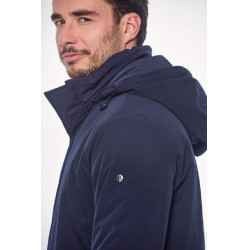 Parka longa Harcour Paulin Homem Marinho Azul-marinho