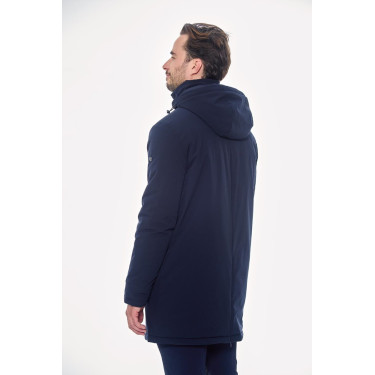 Parka longa Harcour Paulin Homem Marinho Azul-marinho