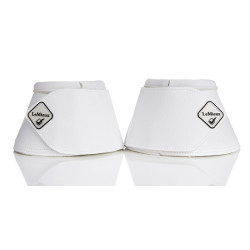 Sinos de couro LeMieux WrapRound Branco