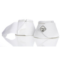 Sinos de couro LeMieux WrapRound Branco