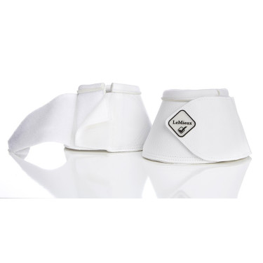 Sinos de couro LeMieux WrapRound Branco Sinos de couro LeMieux WrapRound Branco