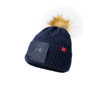 Gorro B Vertigo tricotado Faye Titã marinho Azul-marinho