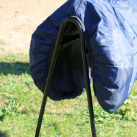 Suporte de sela desmontável 3 pés Hennie Preto Suporte de sela desmontável 3 pés Hennie Preto