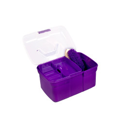 Conjunto de escovagem para crianças Horze Violeta Conjunto de escovagem para crianças Horze Violeta