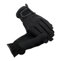 Luvas de cavaleiro multi-stretch Preto Luvas de cavaleiro multi-stretch Preto