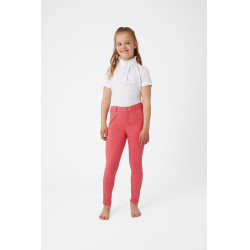 Calça Horze Active com grip de silicone infantil Rosa