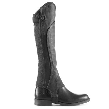 Mini-chaps Quinton Horze Supreme Preto Mini-chaps Quinton Horze Supreme Preto