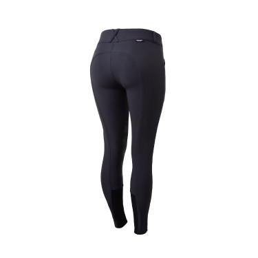 Calça Horze Grand Prix com grip de silicone para mulher Azul escuro