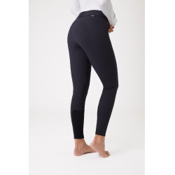 Calça Horze Grand Prix com grip de silicone para mulher Azul escuro