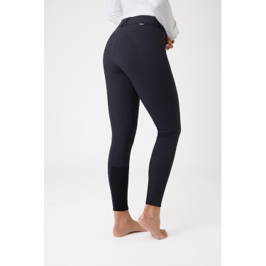 Calça Horze Grand Prix com grip de silicone para mulher Azul escuro