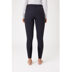 Calça Horze Grand Prix com grip de silicone para mulher Azul escuro