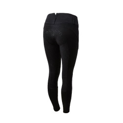 Calça antiderrapante de silicone Horze Daniela feminina Preto Calça antiderrapante de silicone Horze Daniela feminina Preto