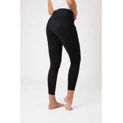Calça antiderrapante de silicone Horze Daniela feminina Preto Calça antiderrapante de silicone Horze Daniela feminina Preto
