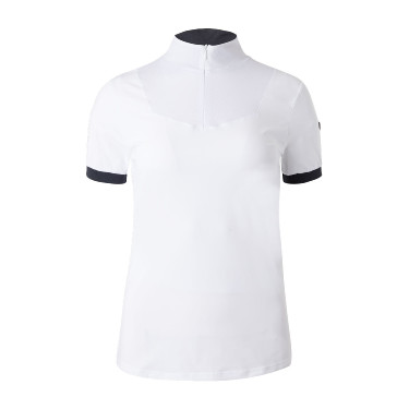 Polo técnico Horze Taylor feminino Branco