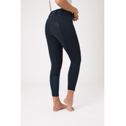 Calça Thermo Grand Prix Horze com fundo de silicone para mulher Azul-noite Calça Thermo Grand Prix Horze com fundo de silicone para mulher Azul-noite