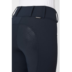 Calça Thermo Grand Prix Horze com fundo de silicone para mulher Azul-noite Calça Thermo Grand Prix Horze com fundo de silicone para mulher Azul-noite