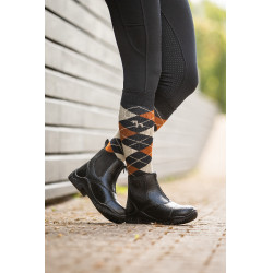 Botas de inverno em PU Idaho feminina Horze Preto Botas de inverno em PU Idaho feminina Horze Preto