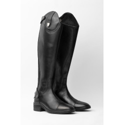 Botas de equitação em couro Duvall feminina Horze Botas de equitação em couro Duvall feminina Horze