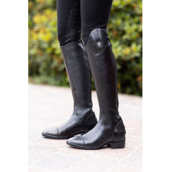 Botas de equitação em couro Duvall feminina Horze Botas de equitação em couro Duvall feminina Horze
