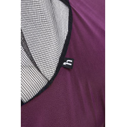 Máscara anti-insetos Soft Stretch Horze Vermelho escuro Máscara anti-insetos Soft Stretch Horze Vermelho escuro