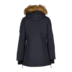 Parka longa Brooke Horze feminina Azul-marinho escuro