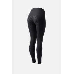Legging de cintura alta com silicone integral Gillian Horze feminino Preto