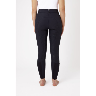 Calça de equitação com fundo integral em silicone adelgaçante Patricia feminino B Vertigo Calça de equitação com fundo integral em silicone adelgaçante Patricia feminino B Vertigo