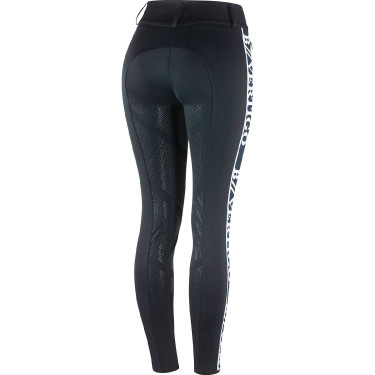 Calça de equitação funcional de cintura alta com grip de silicone integral Angelika feminino B Vertigo Azul-marinho escuro Calça de equitação funcional de cintura alta com grip de silicone integral Angelika feminino B Vertigo Azul-marinho escuro