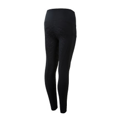 Legging de cobertura total Gillian para criança Horze Preto